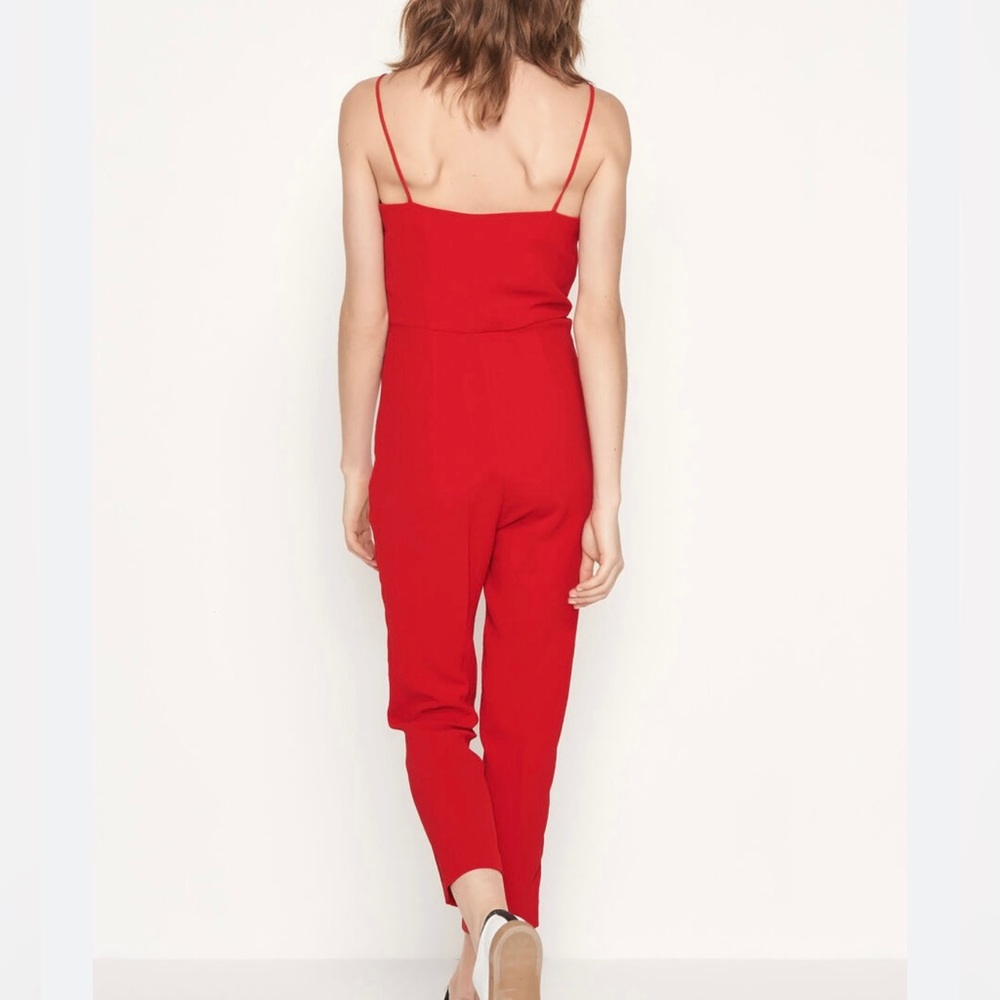 BA&SH Jumpsuit Solo Rouge - Picture 4 of 5